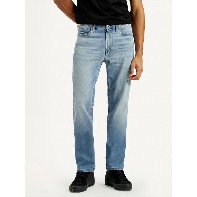 Levi's Mens 541 Regular Tapered Fit Light-Blue Jeans (34)