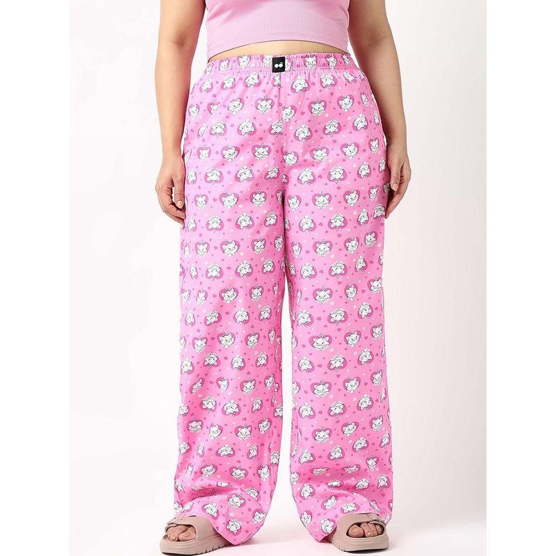Bewakoof Women Pink Pyjamas (3XL)