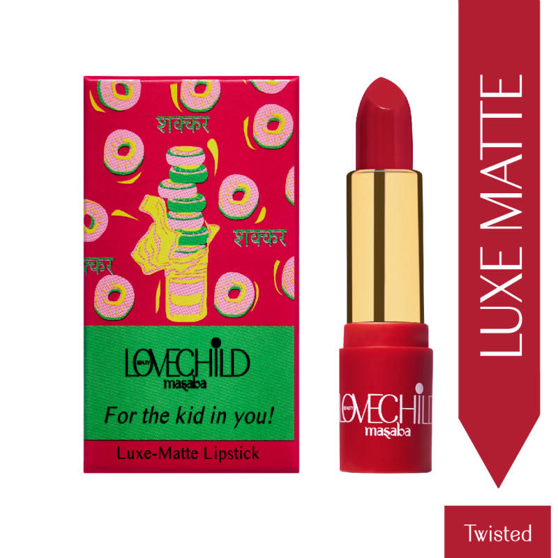 LoveChild Masaba Luxe Matte Lipstick - 10 Twisted
