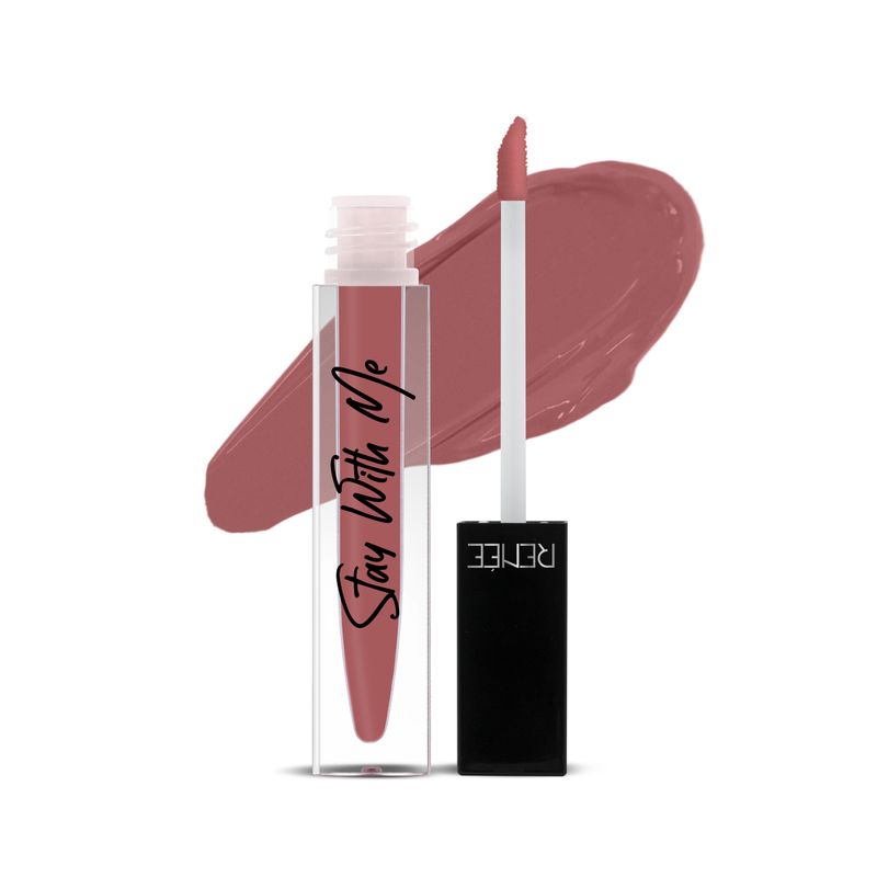 Renee Cosmetics Stay With Me Matte Lip Color - Desire For Brown