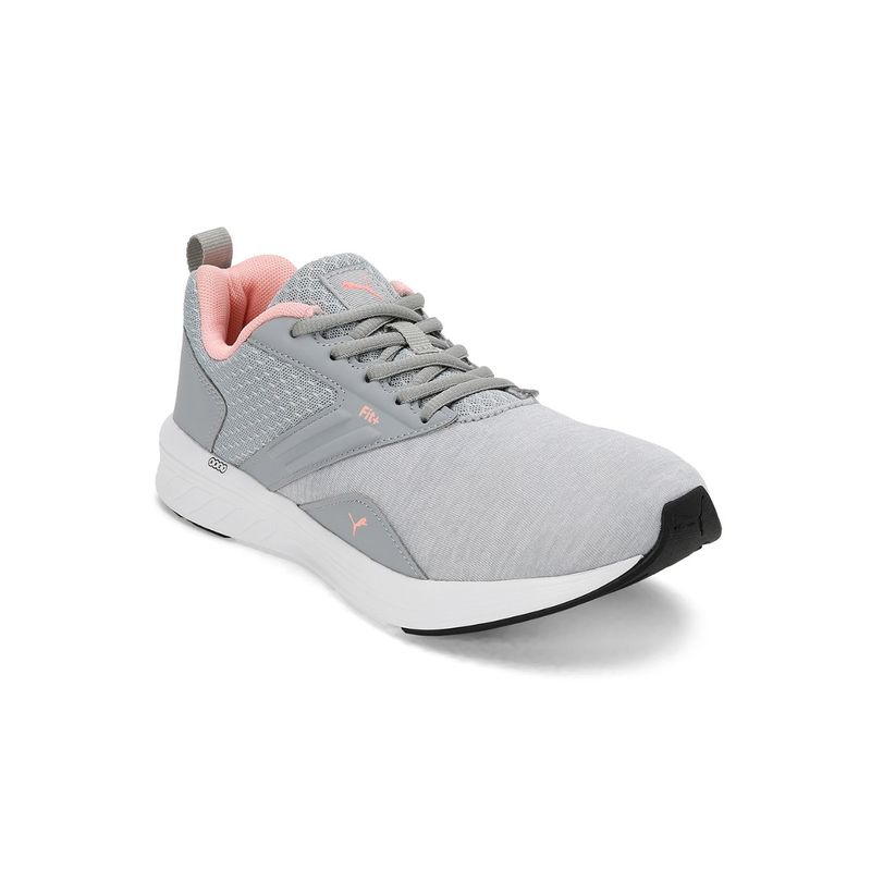 Puma Nrgy Comet Unisex Grey Running Shoes (UK 4)