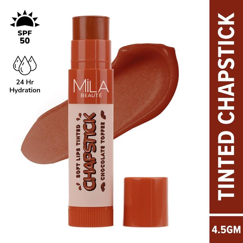 Mila Beauté soft Lips Tinted Chapstick With 24 Hrs Hydration