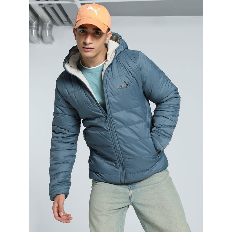 Puma Grey Solid Slim Jacket (S)