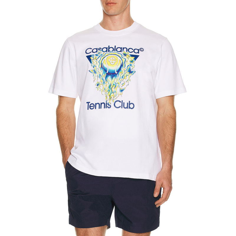 Casablanca Tennis Club Icon Classic T-Shirt (S)