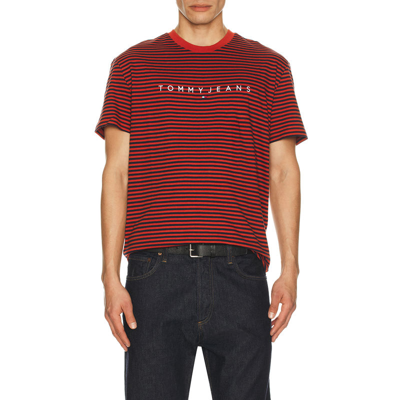 Tommy Jeans Linear Stripe Tee (M)