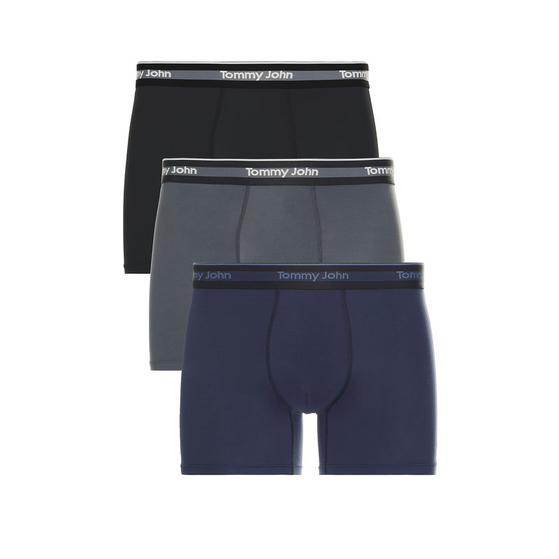 Tommy John Comfort Micro 3 Pack 4 Boxer Brief (M)
