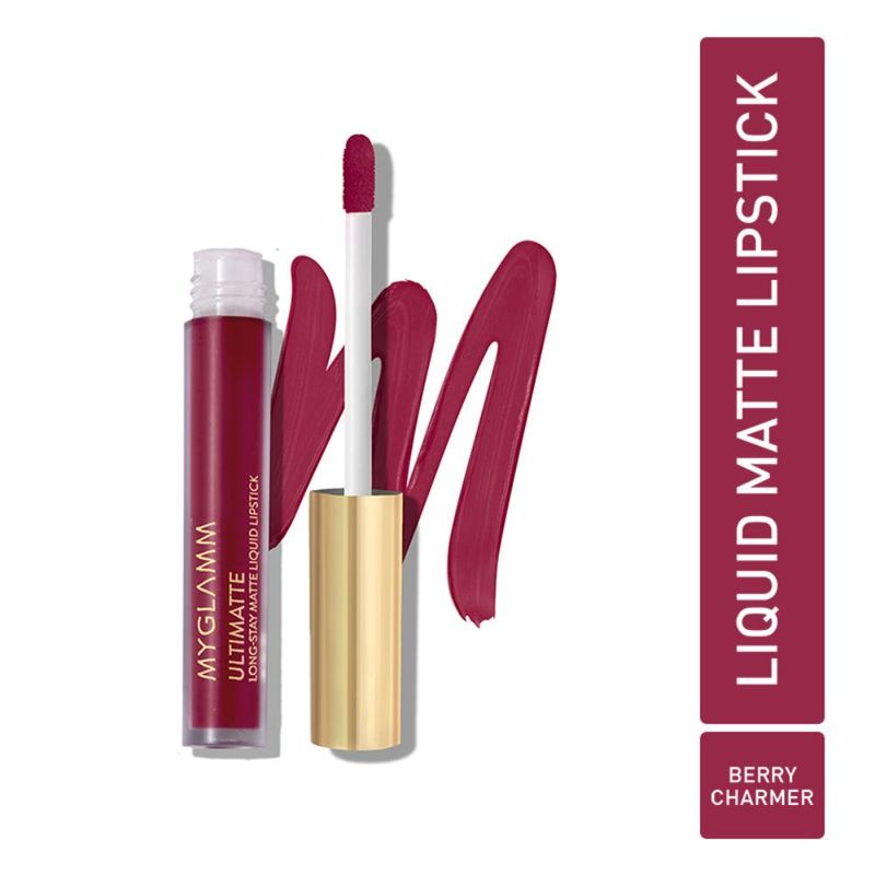 MyGlamm Ultimatte Long Stay Matte Liquid Lipstick - Berry Charmer