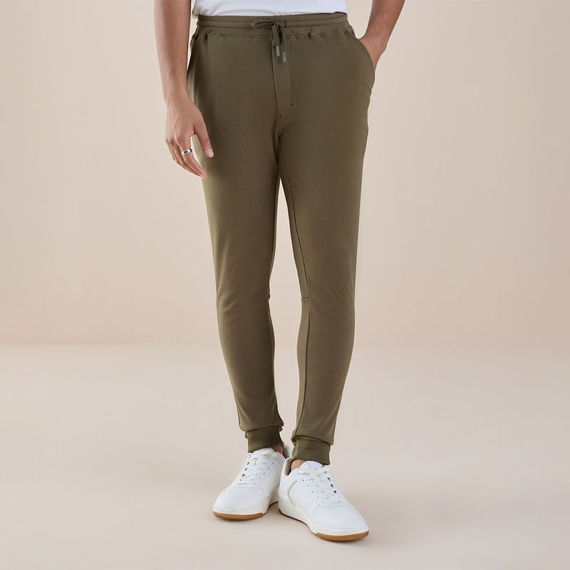 Gloot Anti Stain & Anti Odor Joggers with SAC Tech & Smart Pocket - GLA004 Ivy Green (M)