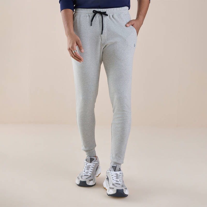 Gloot Anti Stain & Anti Odor Joggers with SAC Tech & Smart Pocket - GLA004 Grey Melange (S)