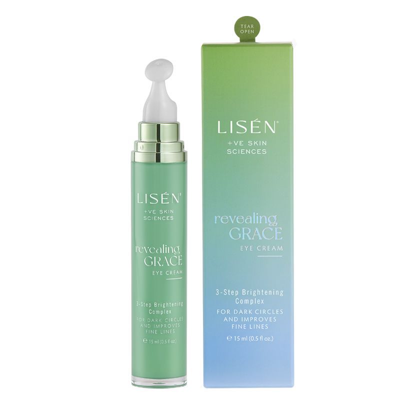 LISEN Under Eye Cream with Niacinamide & Ceramides For Dark Circles