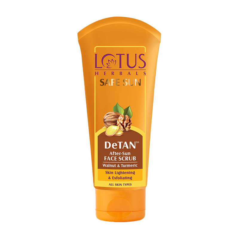 Buy Lotus Herbals Safe Sun Detan AfterSun Face Scrub Online