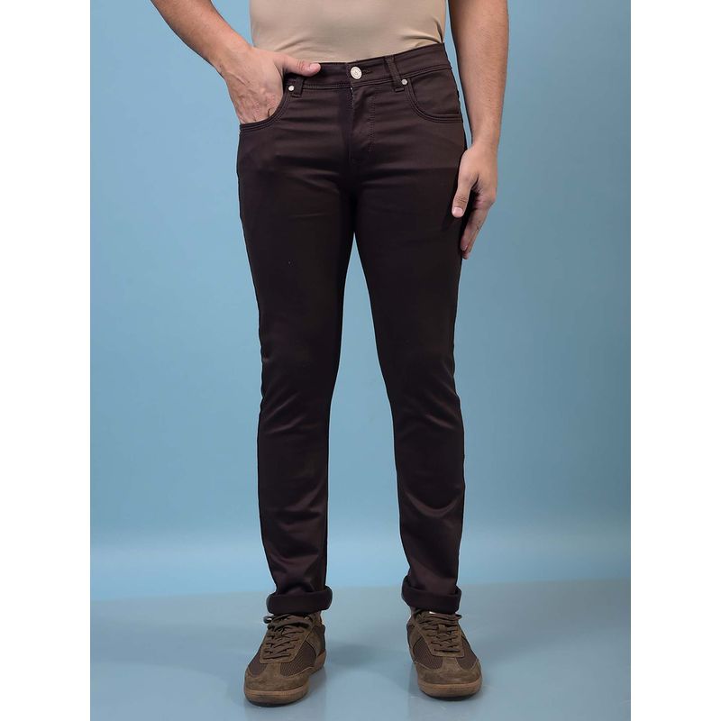 CRIMSOUNE CLUB Men's Brown Jeans (30)