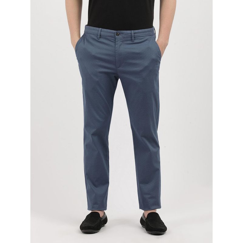 Tommy Hilfiger CHINO DENTON PRINTED STRUCTURE Men Grey Casual Chinos (30)