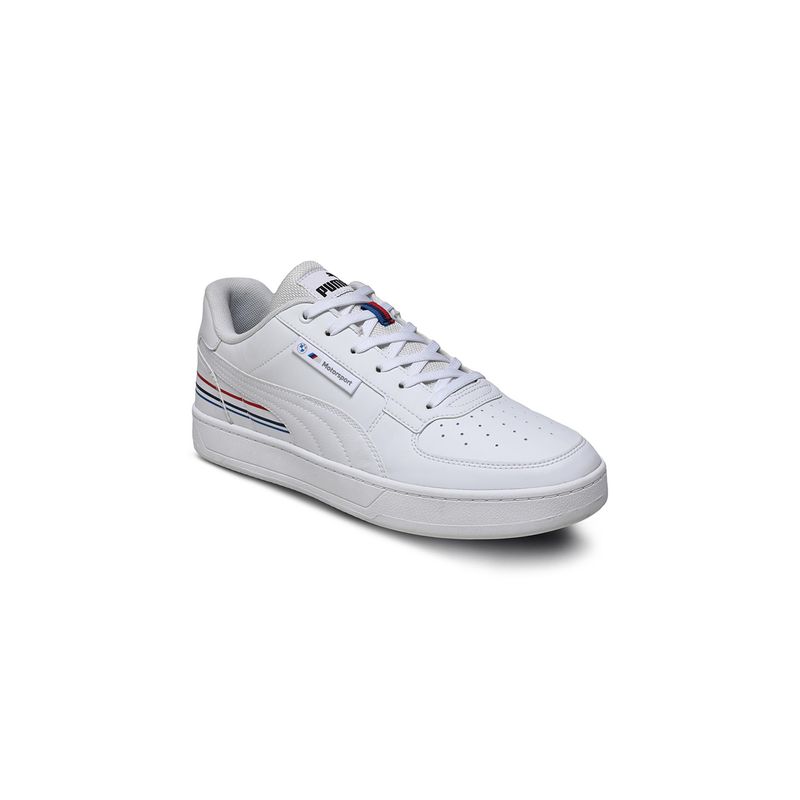 Puma BMW M Motorsport Caven 2.0 Leather Sneakers - White (UK 8)
