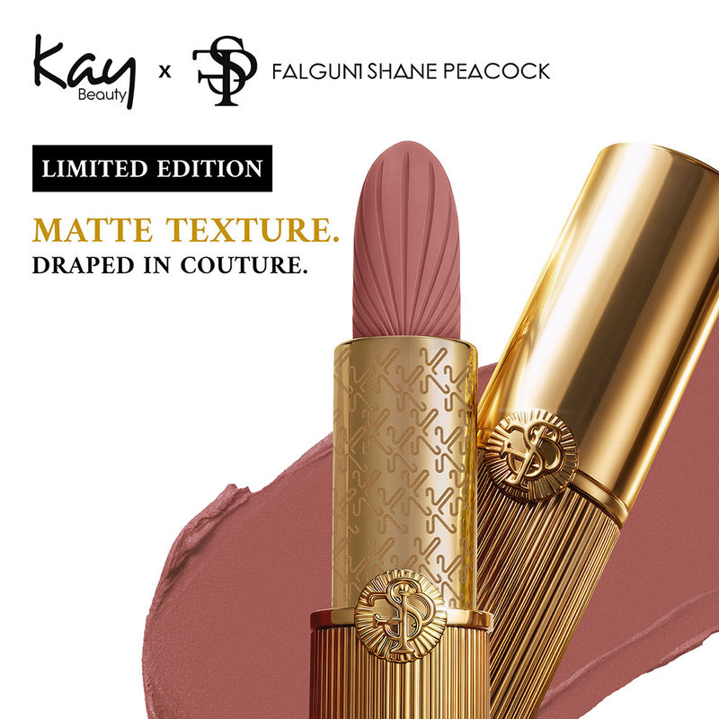 Kay Beauty x Falguni Shane Peacock Luxe Matte Lipstick - Runway Showstopper