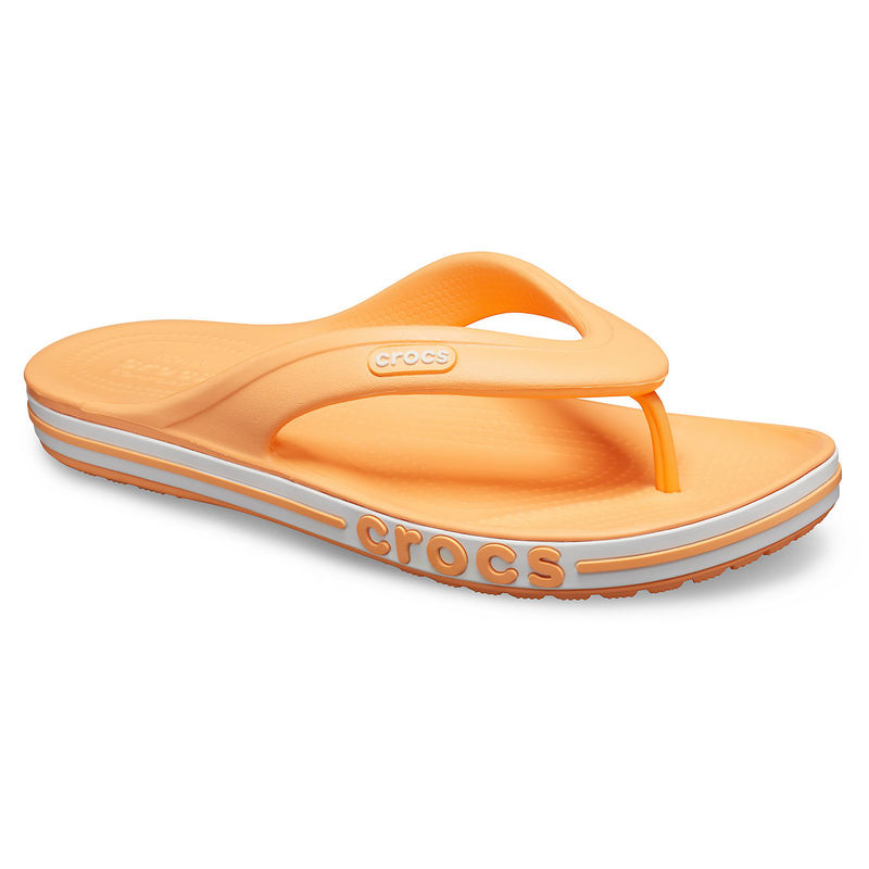 Buy Crocs Bayaband Orange Unisex Flipflop Online