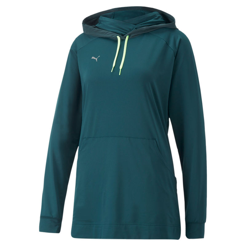 Puma Modest Activewear Women Green Hoodie (S)
