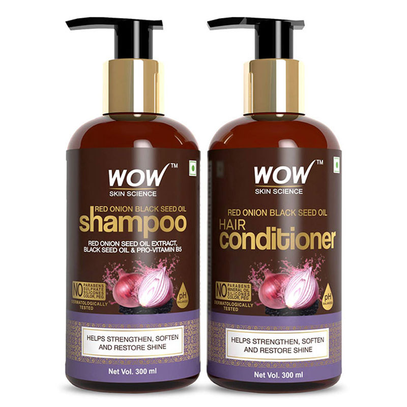 Buy WOW Skin Science Hair Strengthening Shampoo 300ml Online at Low  Prices in India  Amazonin