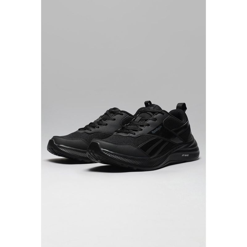 Reebok JETBLAST QUEST M - Men Black Running Shoes (UK 8)
