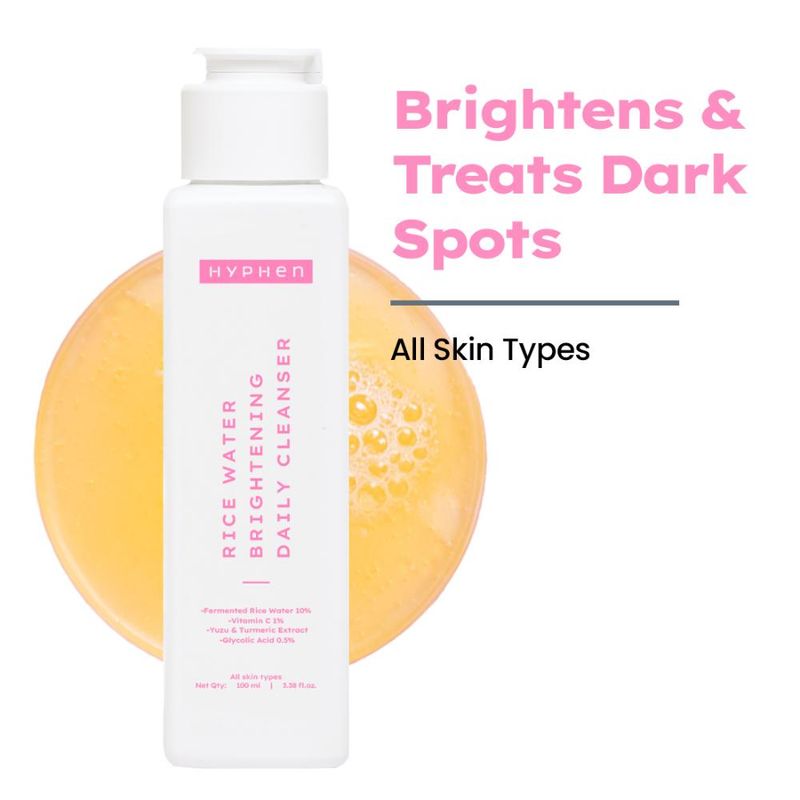 Hyphen Rice Water Brightening Daily Cleanser