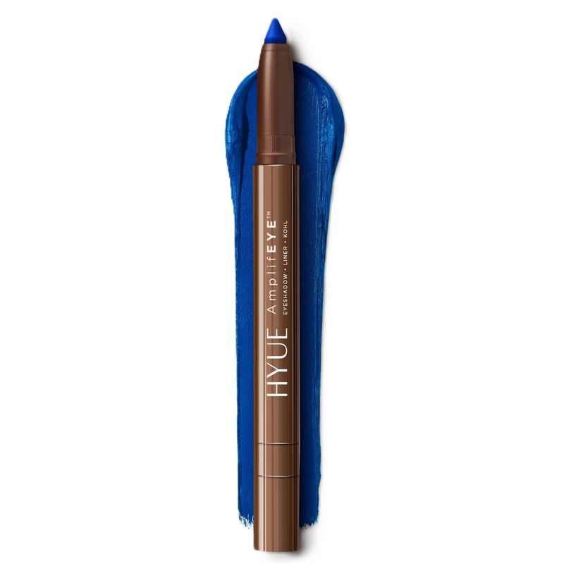 HYUE AmplifEYE 3-in-1 Eye Crayon - Eyeshadow Liner Kohl - Drenched Denim - Multi-Use