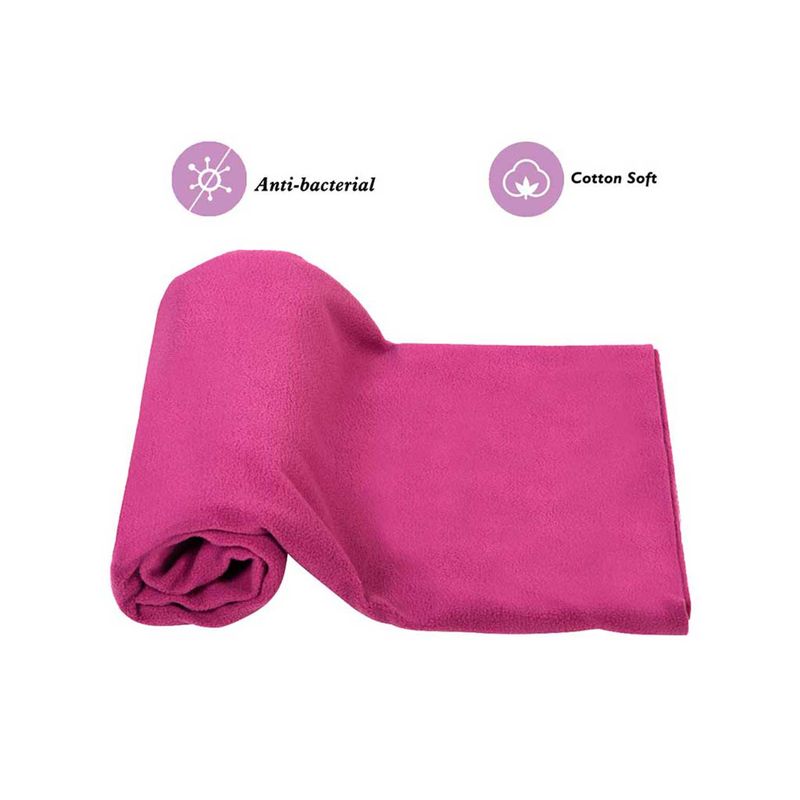 Mee Mee'S Baby Total Dry & Breathable Mattress Protector Mat - Rani Pink (L)