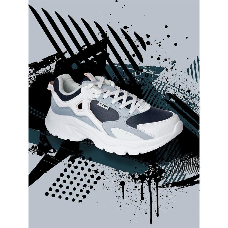 Xtep Multi Canvas Retro Color Blocked 1980 (UK 4)