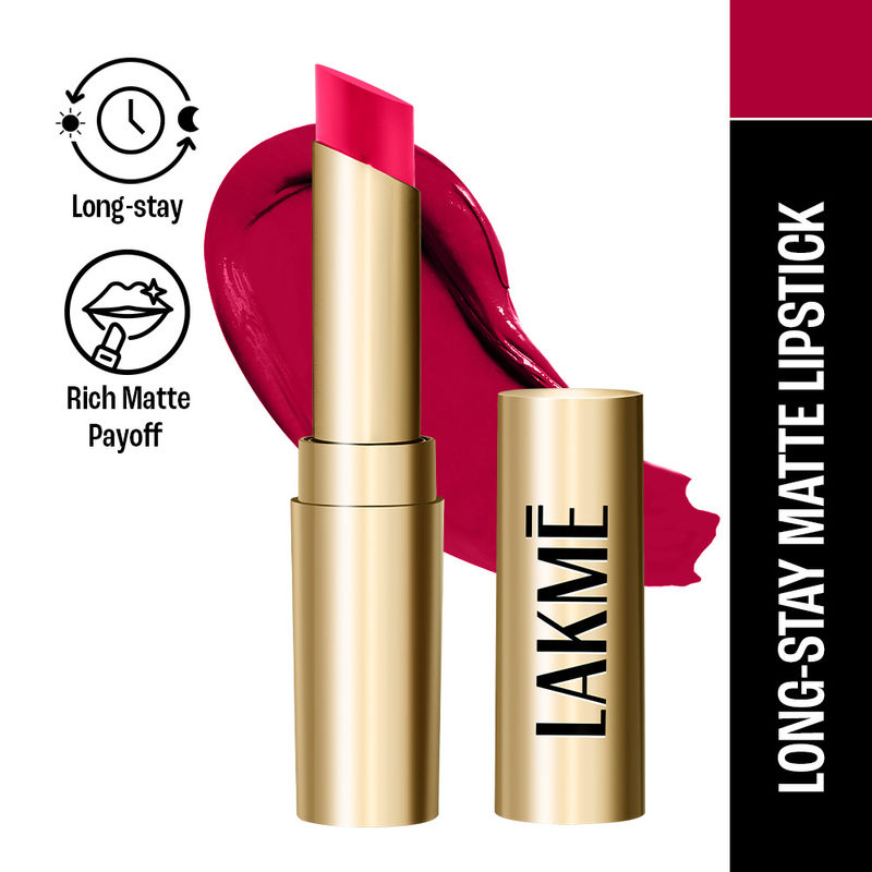 Lakme Absolute 3D Lipstick - Plum Spell