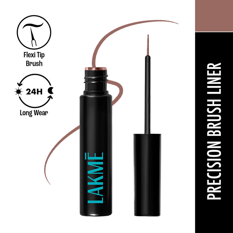 Lakme 9 To 5 Eyeconic Liquid Liner - Brown
