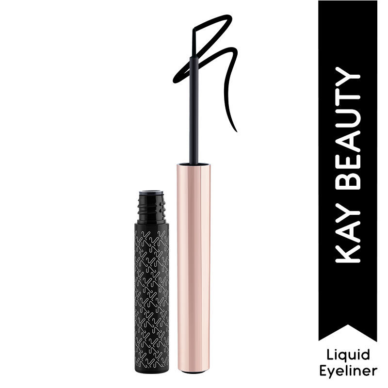 Kay Beauty Quick Dry Liquid Eyeliner - Black Canvas