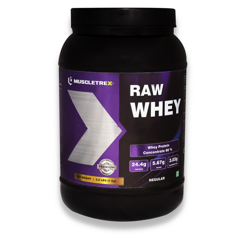Muscletrex Raw Whey Protein Powder