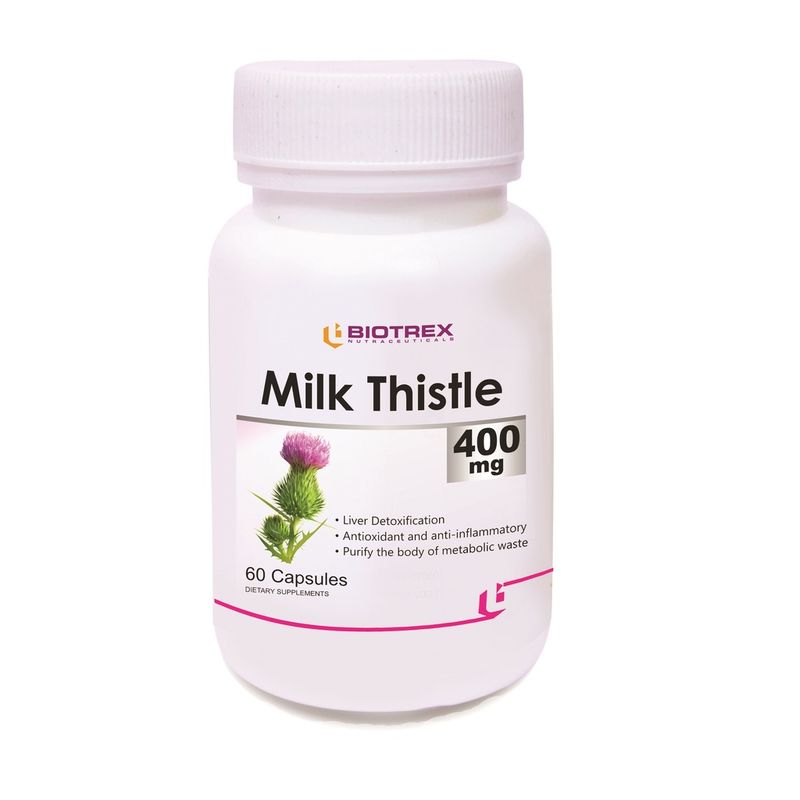 Biotrex Milk Thistle 400mg 60 Capsules