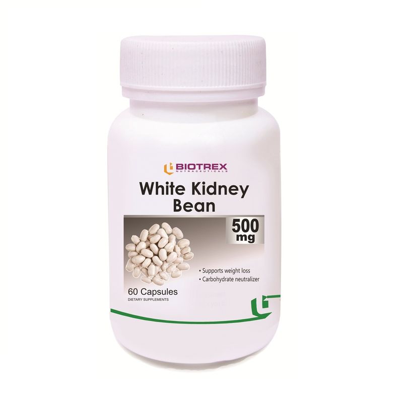 Biotrex White Kidney Bean Extract 500mg 60 Capsules