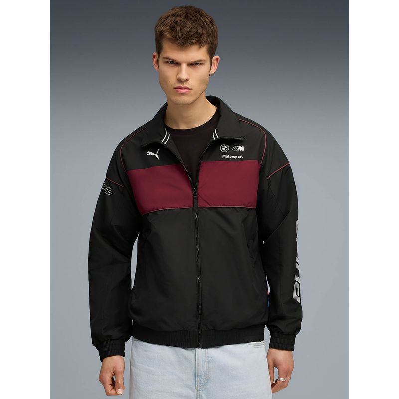 Puma Black Colorblock Regular Fit Jacket (S)
