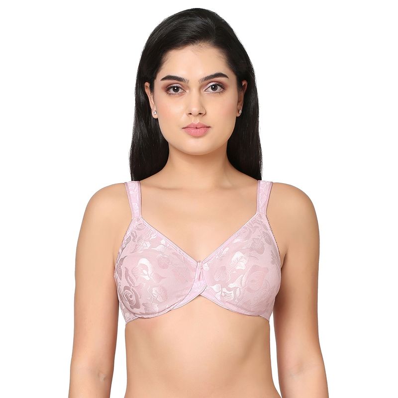 Wacoal Awareness Non-Padded Wired Full Coverage Full Cup Bra Pink (42DD)