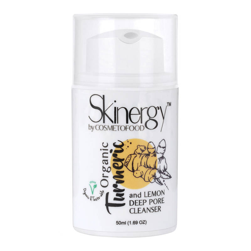 Cosmetofood Skinergy Organic Turmeric & Lemon Deep Pore ...