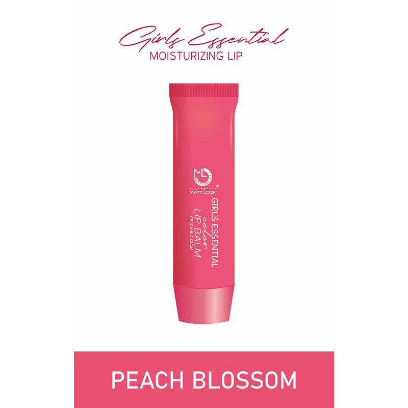 Matt look Lip Makeup Girls Essential Color Moisturizing Lip Balm - Peach Blossom