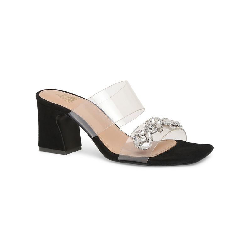 Tao Paris Ceren Clog Casual Black Block Heels (UK 6)