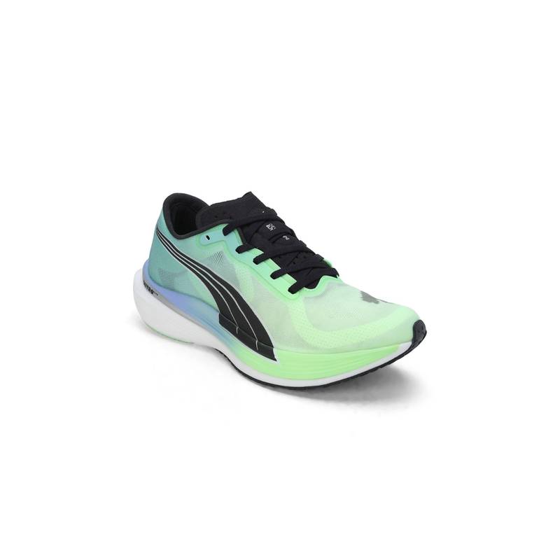 Puma Deviate NITRO Elite 2 Women Green Running Shoes (UK 3.5)