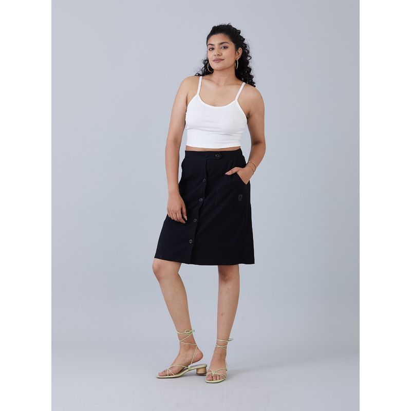 Muvazo Easy Pull Off Skirt Black (2XL)