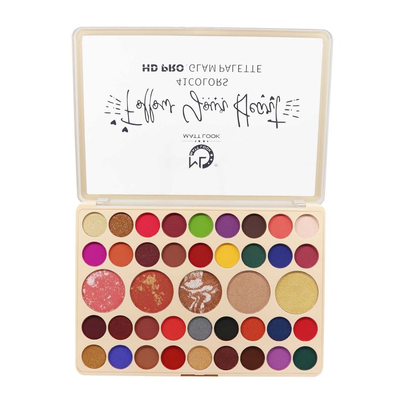 Matt look 41 Colors HD Pro Glam Palette Buy Matt look 41 Colors HD Pro