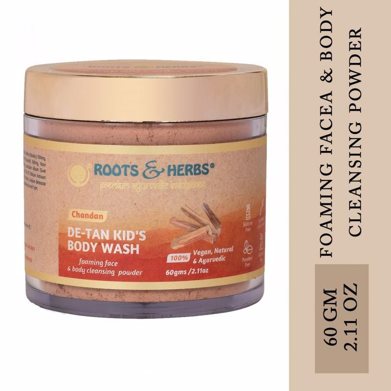 Buy Roots & Herbs Chandan DeTan Kid's Body Wash Online