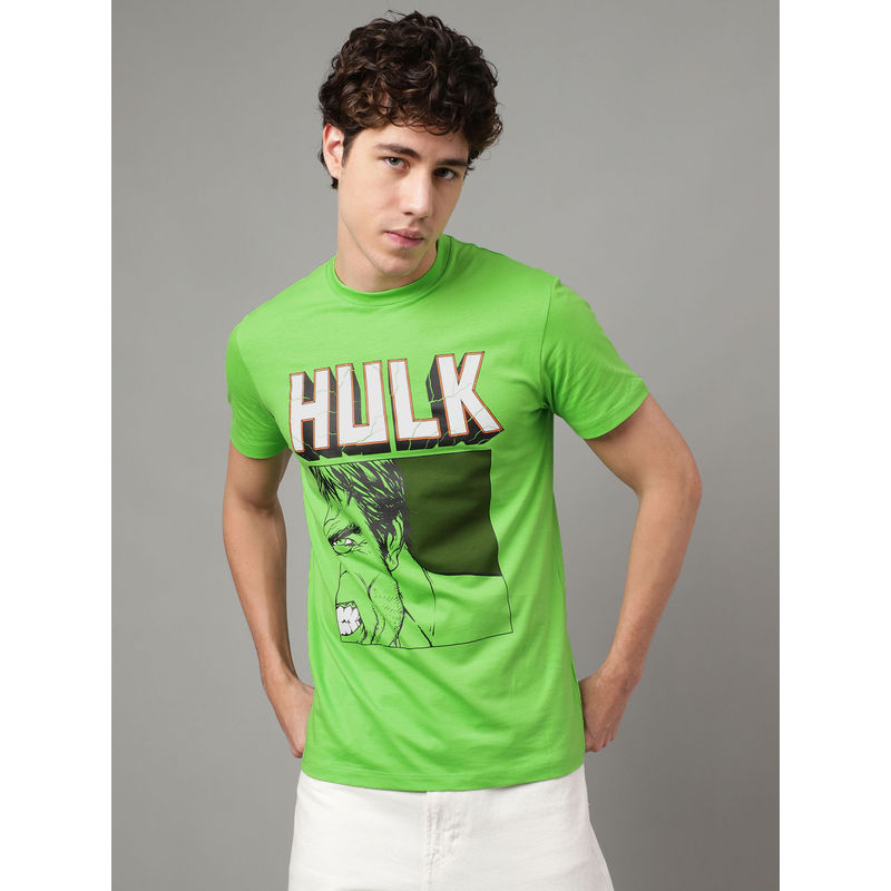 Free Authority Hulk Printed Lemon T-Shirt (S)