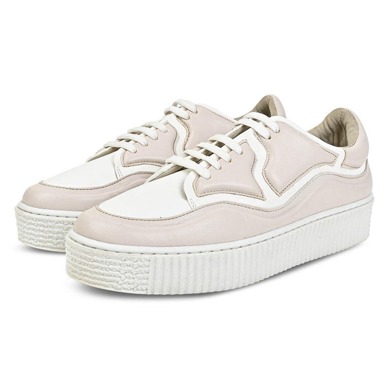 THE CAI STORE Patchworked Platform Sneakers Blush (EURO 36)