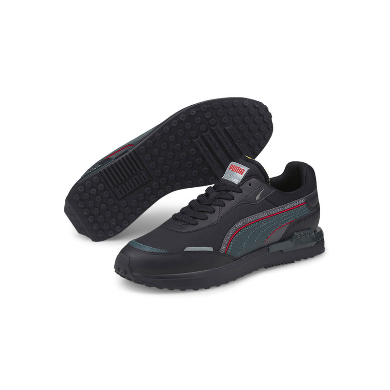 Buy Puma City Rider Ripstop Unisex Black Casual Sneakers Online