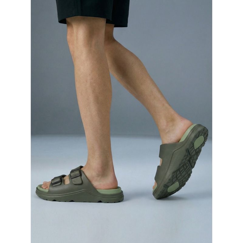 AVANT Olive Round Toe Sandals (UK 9)