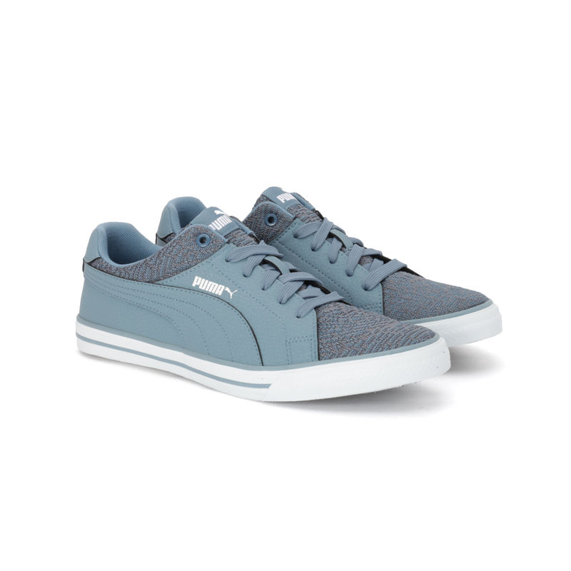 puma limnos navy blue sneakers