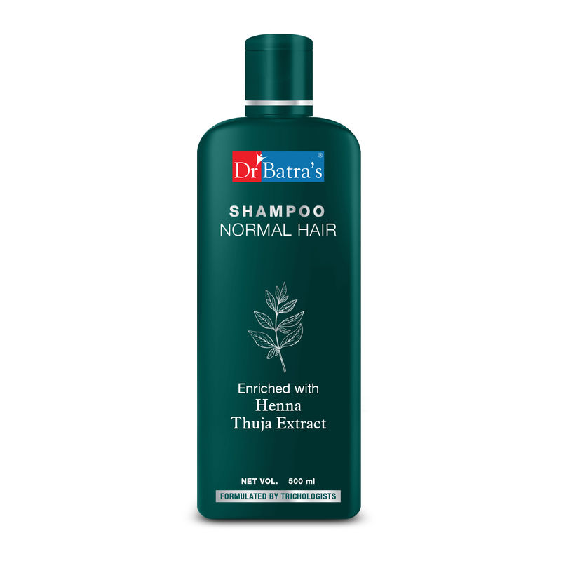 Dr Batras Normal Hair Control Shampoo Enriched With Henna Thuja Extract
