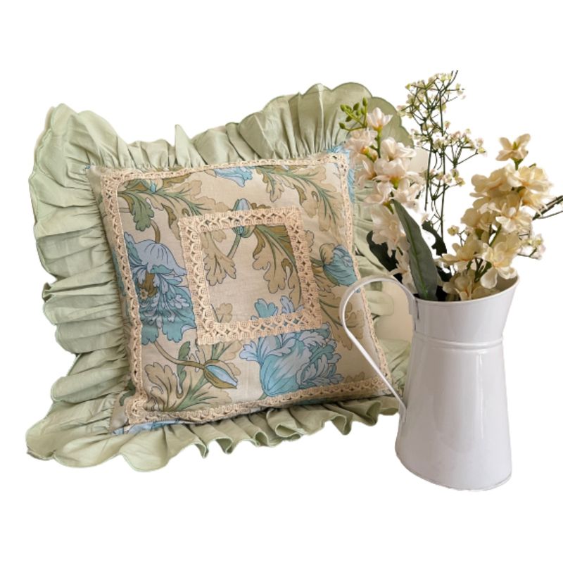 Belleven Scallop Ruffle Lace Pillow Cover Buy Belleven Scallop Ruffle