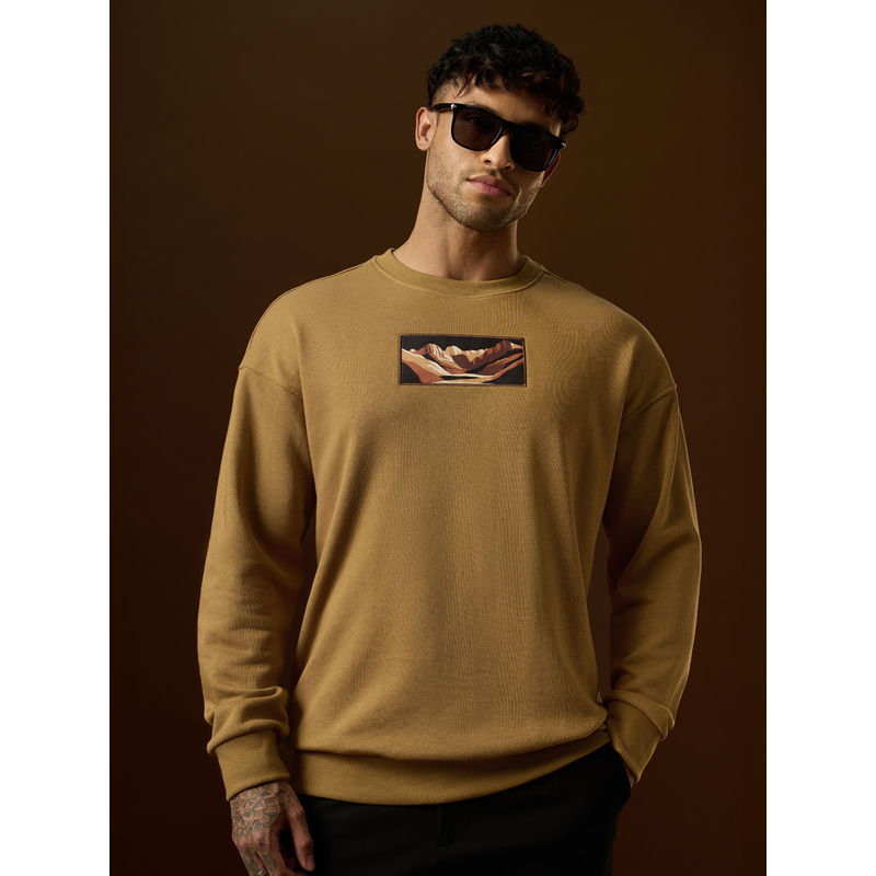 The Souled Store Musawir Men Oversized Sweatshirt (L)